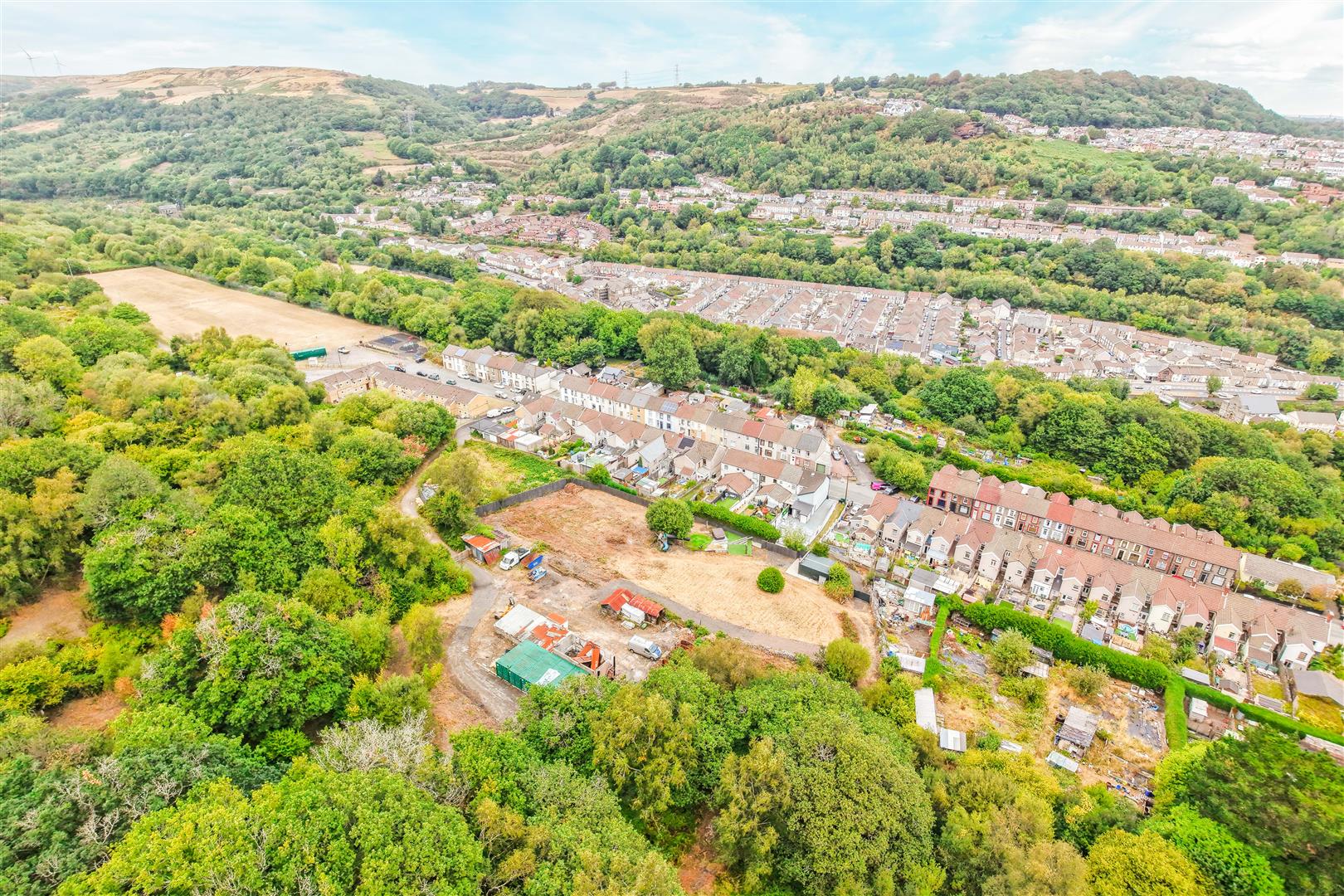 Approx 3.02 acres of land to the rear of Landraw Road, Pontypridd  CF37 1EU